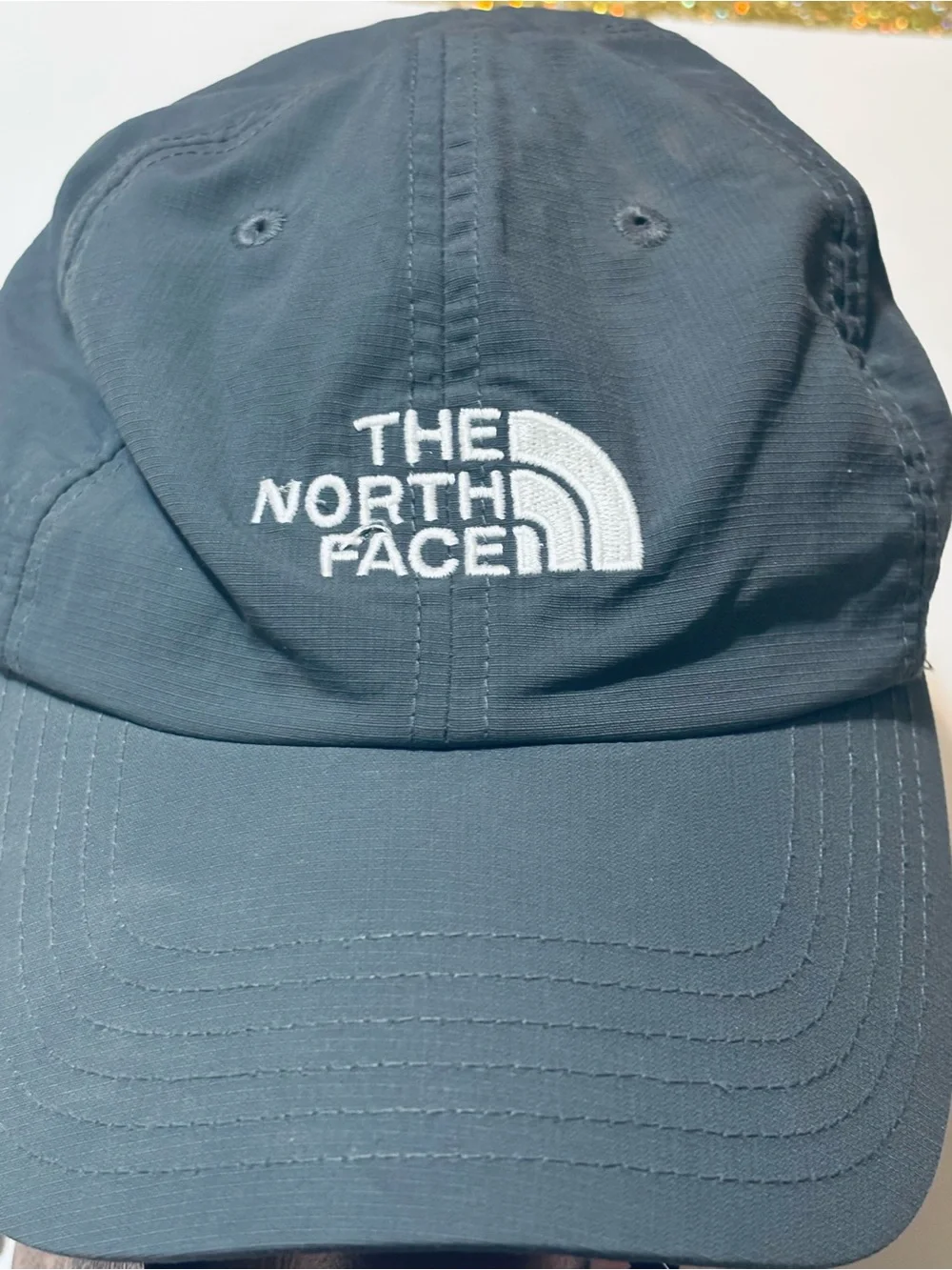The North Face Navy Cap with White Embroidered Logo